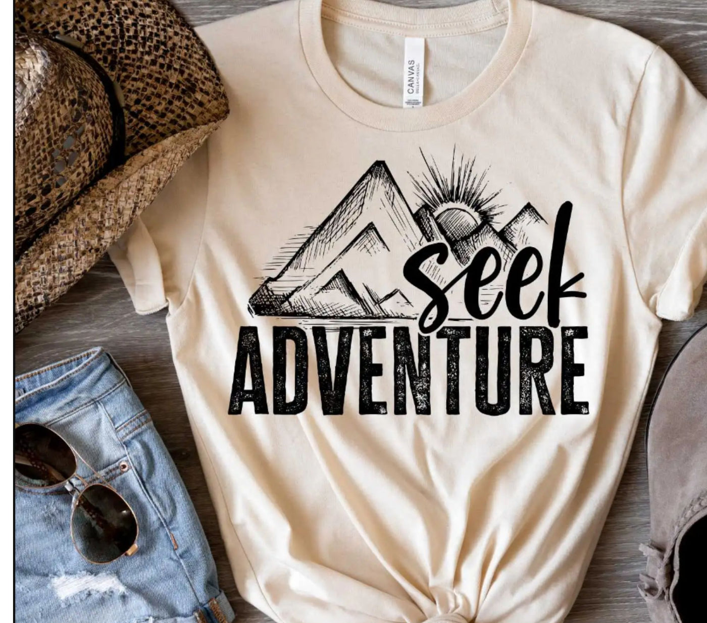 Seek Adventure Graphic Tee