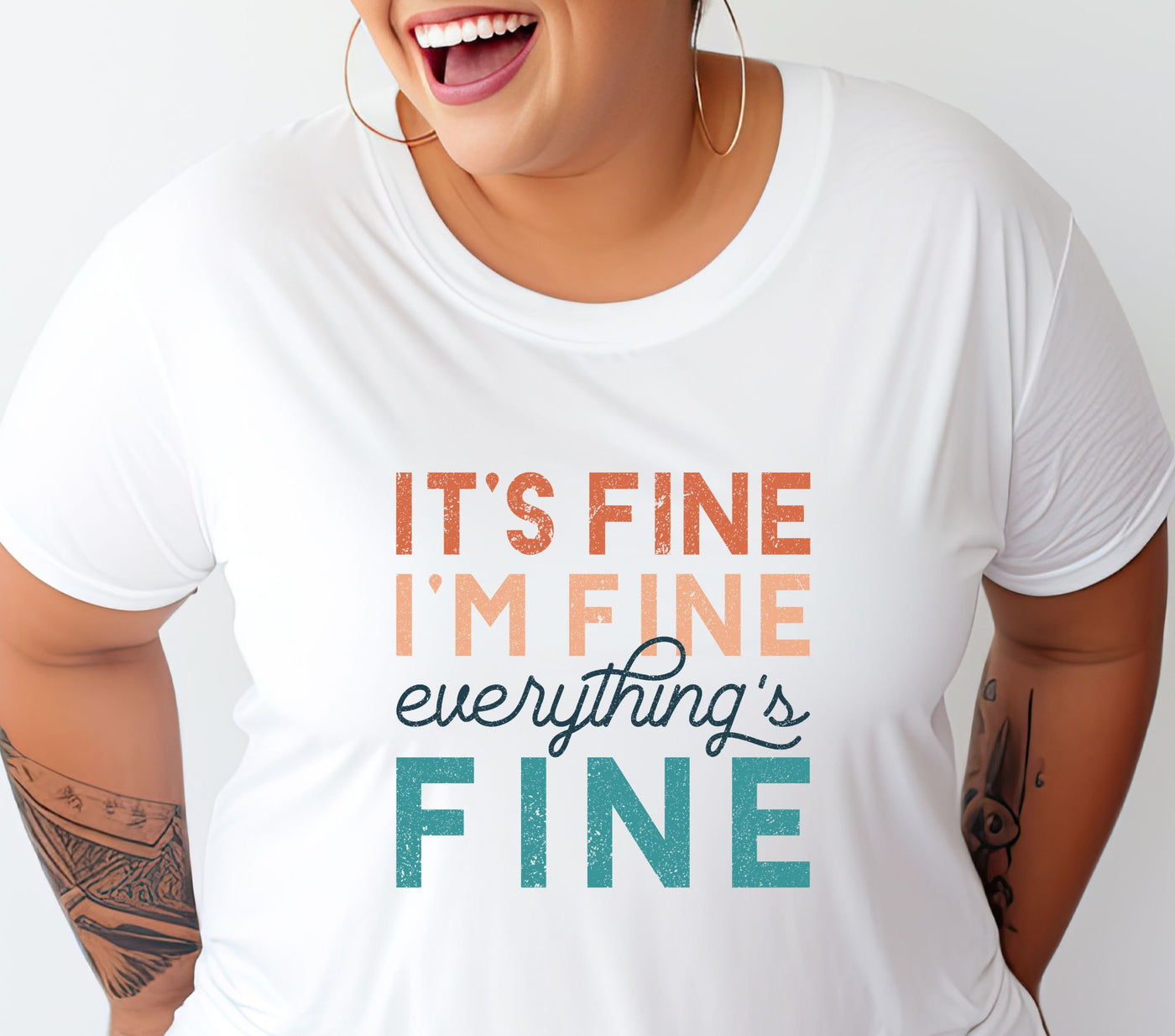 It's Fine Graphic Tee