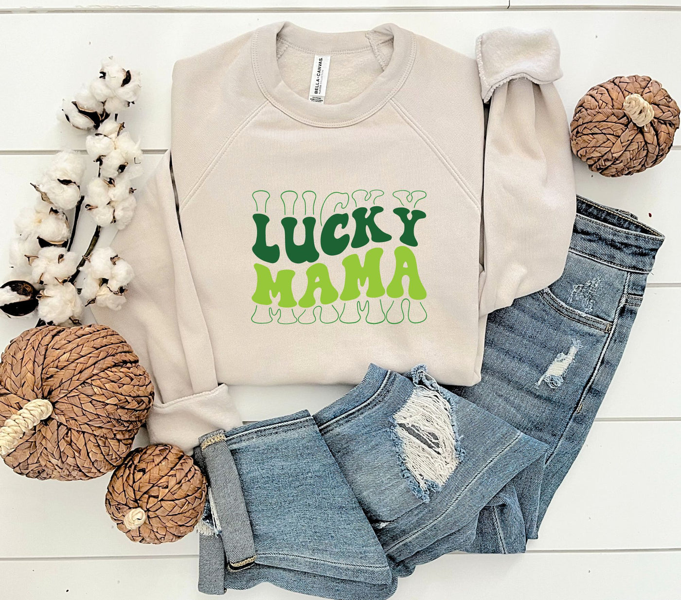 Retro Lucky Mama St. Paddy Graphic Tee