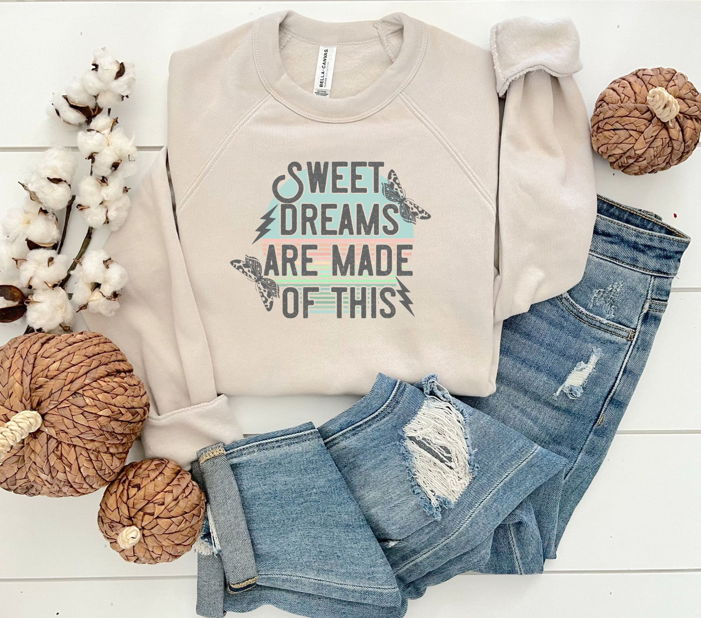 Sweet Dreams Are Made of This Soft Crewneck Sweatshirt