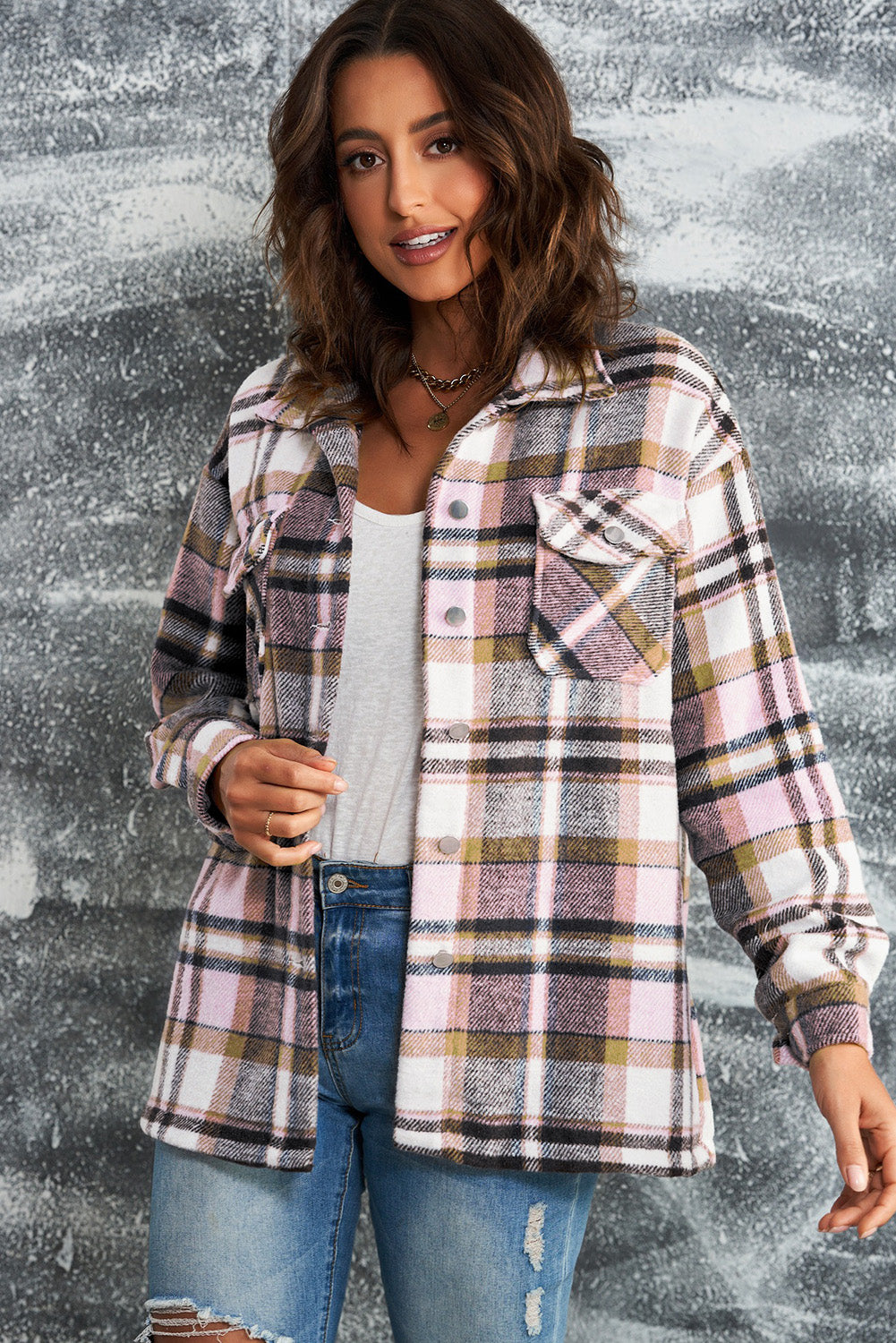 Plaid Long Sleeve Shirt