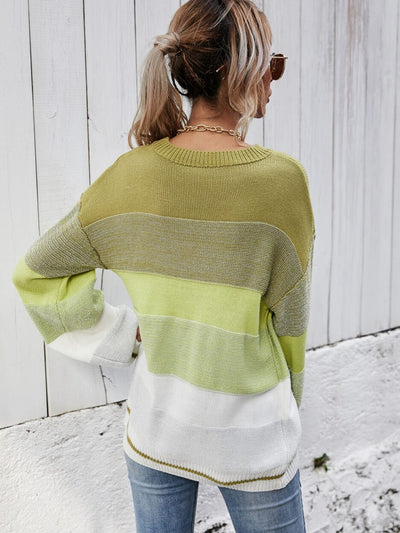 Dusk Till Dawn Striped Sweater