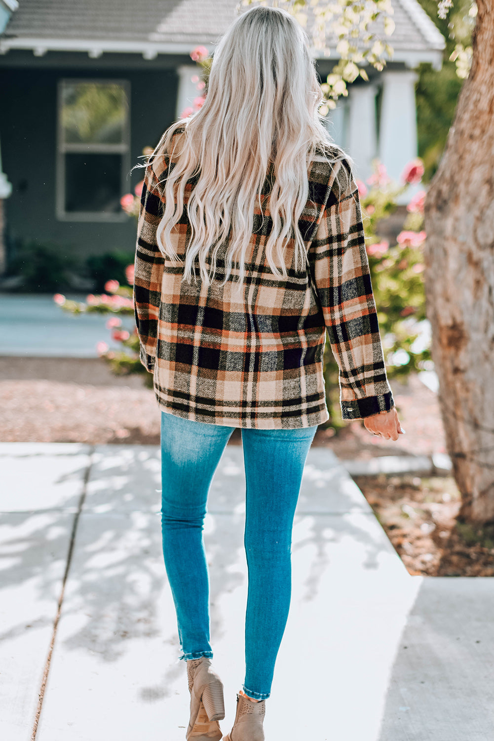 Plaid Long Sleeve Shirt