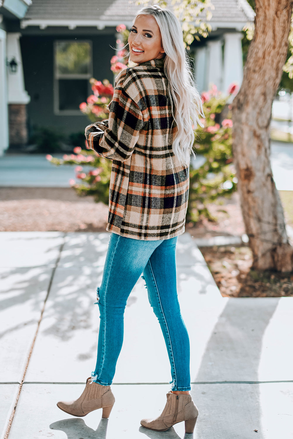 Plaid Long Sleeve Shirt