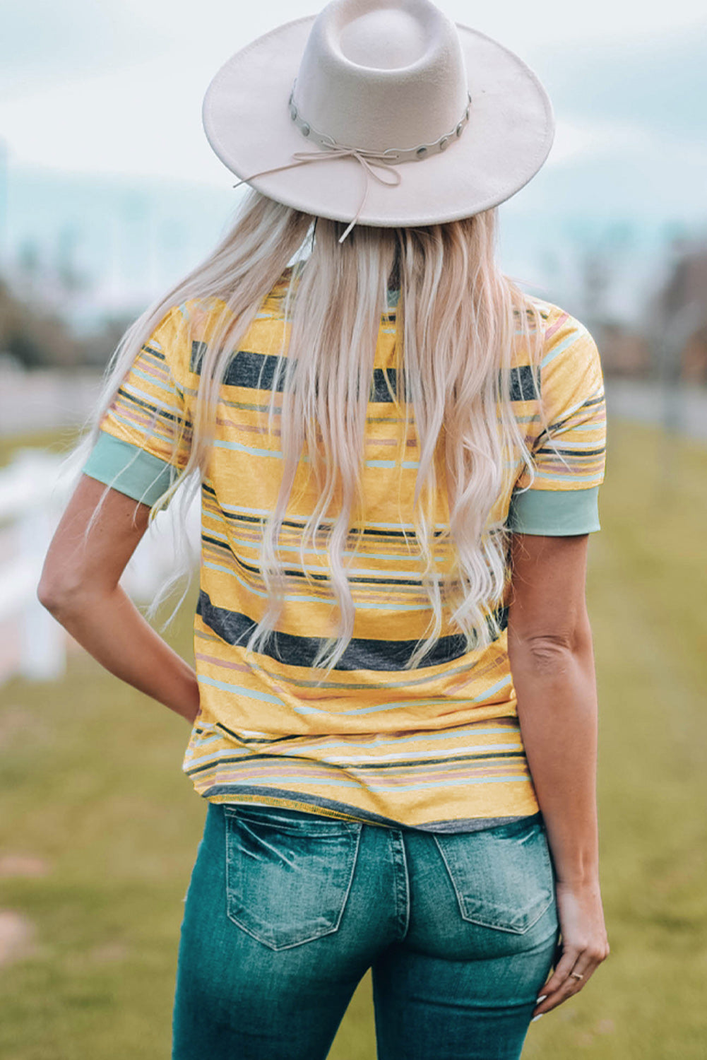 Multicolored Striped Trendy Shirt