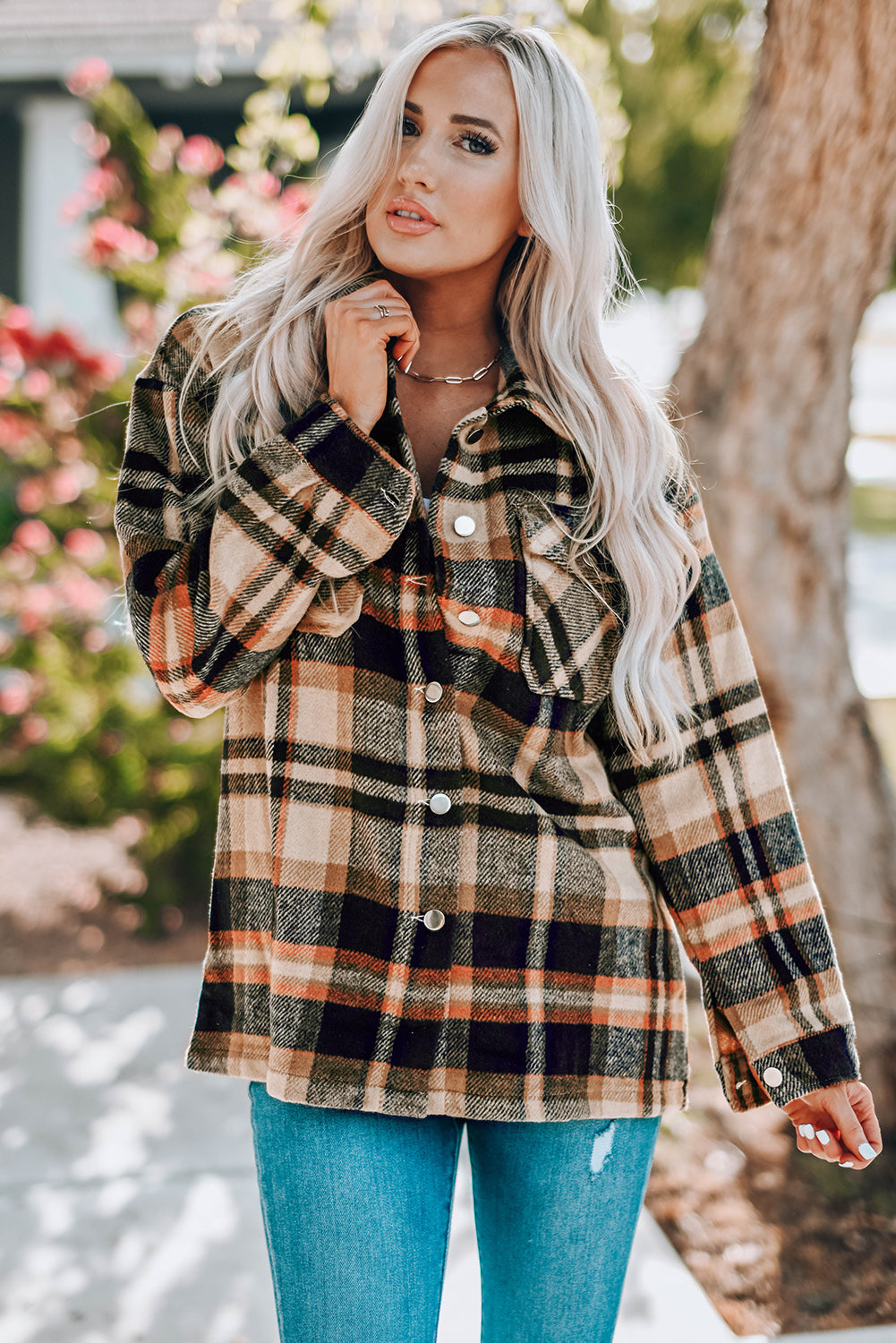 Plaid Long Sleeve Shirt