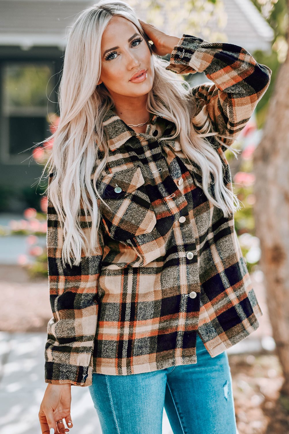 Plaid Long Sleeve Shirt